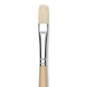 Robert Simmons Signet Brush - Flat, Long Handle, Size 4