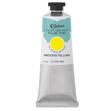 Open in modal - Cranfield Caligo Safe Wash Relief Ink - Process Yellow, 75 ml