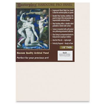 Open in modal - Masterpiece Carmel Hardcore Pro Canvas Panel - 6" x 9"