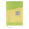Fabriano EcoQua Plus Stitch-Bound Notebook - Lime, 8-1/4