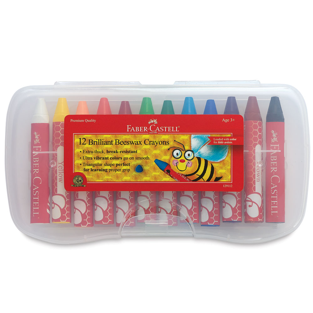 Faber-Castell Brilliant Beeswax Crayons 24 Set