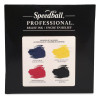 Speedball Professional Relief Ink - Set of 4 Colors, 8 oz each