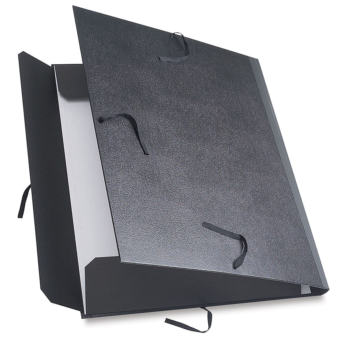 471301418 14 x 18 inches Daler-Rowney Cachet Classic Portfolio Black Hard Cover with Cloth Ties 