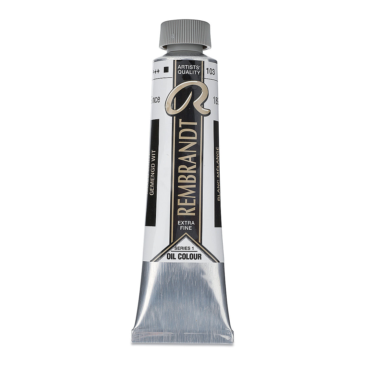 Rembrandt Artists' Oil Color - Oxide Black, 40 ml Tube