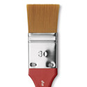 Da Vinci Cosmotop Spin Brush - Flat Wash, Short Handle, Size 30