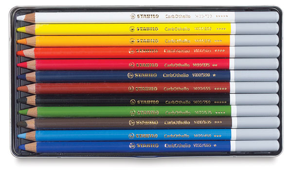 Carbothello Pastel Pencils Color Chart