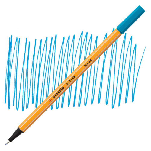 Stabilo Point 88 Fineliner Pen - Light Blue