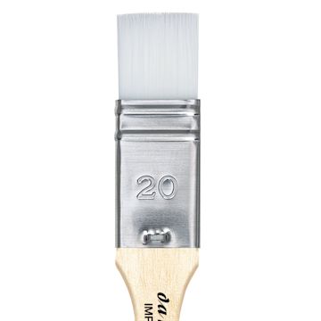 Open in modal - Da Vinci Impasto Brush - Mottler, Short Handle, Size 20 close up