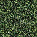 John Bead Czech Glass Seed Beads - Sea Green, Silver Lined, 10/0, 22 g vial