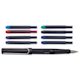 Blick Exclusive Lamy Safari Fountain Pen Set - Black, Medium Nib, contents laid out