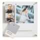 Wexel Art Easy Change Memo Board  - 14" x 14", Silver Hardware, front