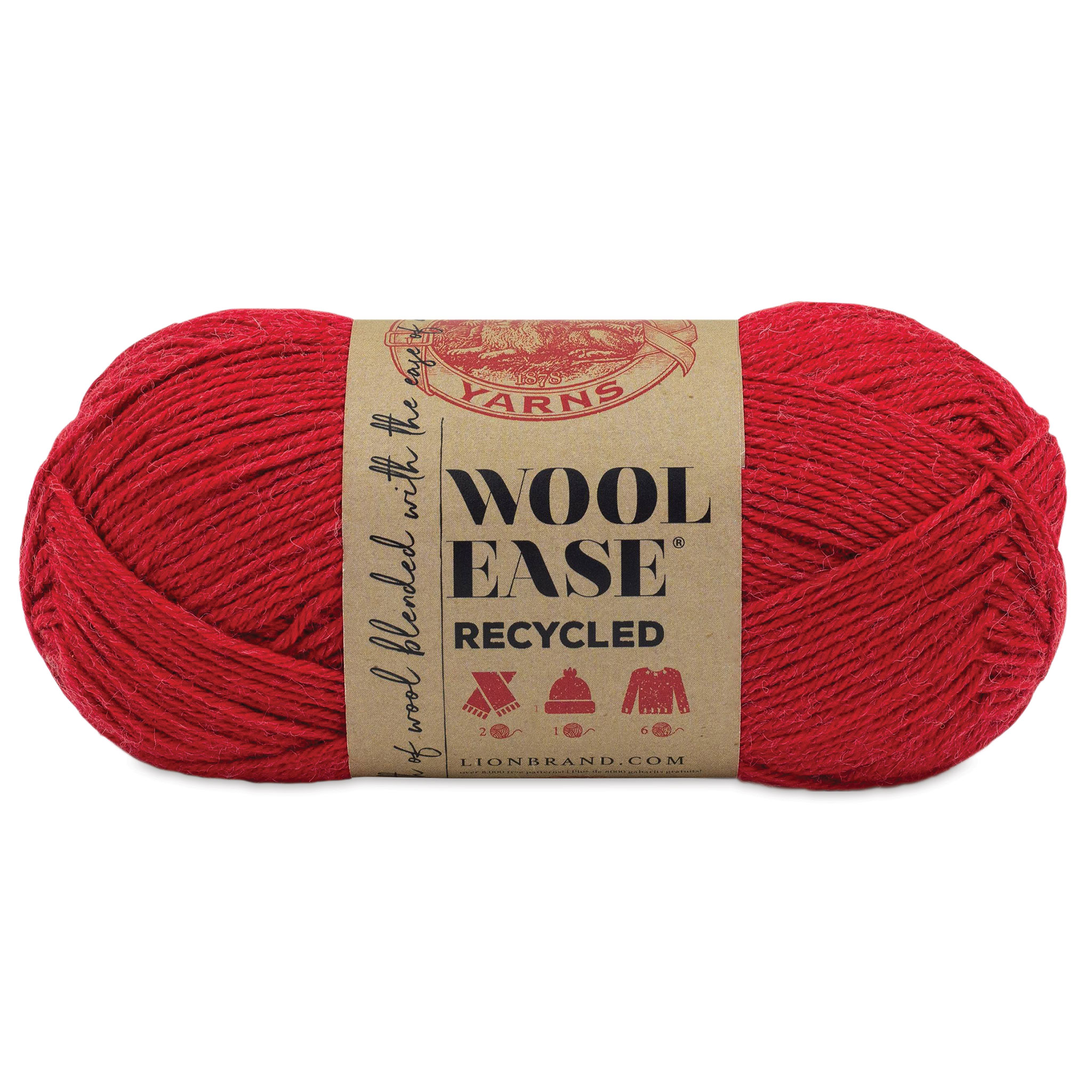 Lion Brand Wool Ease Recycled Yarn | BLICK Art Materials