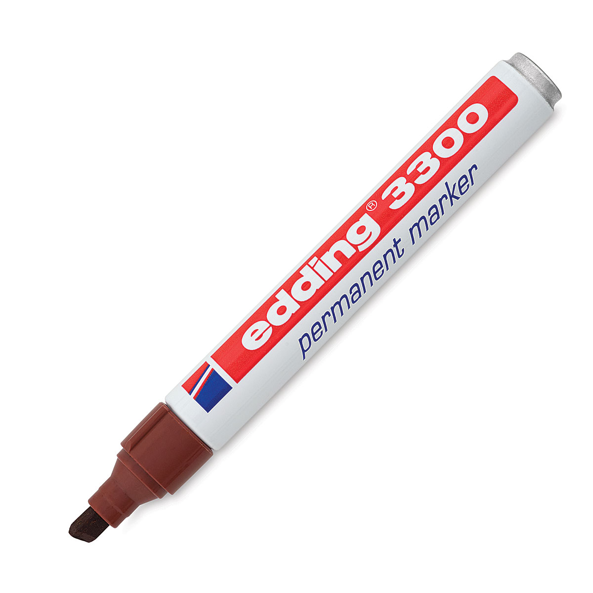 Edding Permanent Marker - Dark Brown, 3000, Bullet Nib