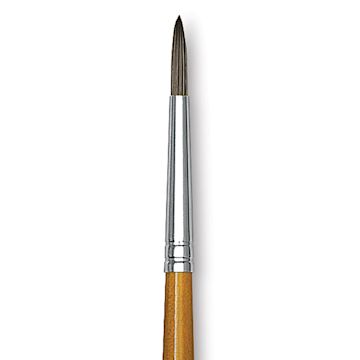 Open in modal - Isabey Isacryl Brush - Round, Long Handle, Size 0