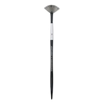 Open in modal - Winsor & Newton Artists’ Acrylic Brush - Fan, Long Handle, Size 3