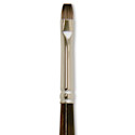 Silver Brush Monza Synthetic Mongoose Artist Brush - Short Bright, Size 4