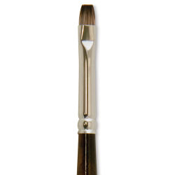 Silver Brush Monza Synthetic Mongoose Artist Brush - Short Bright, Size 4