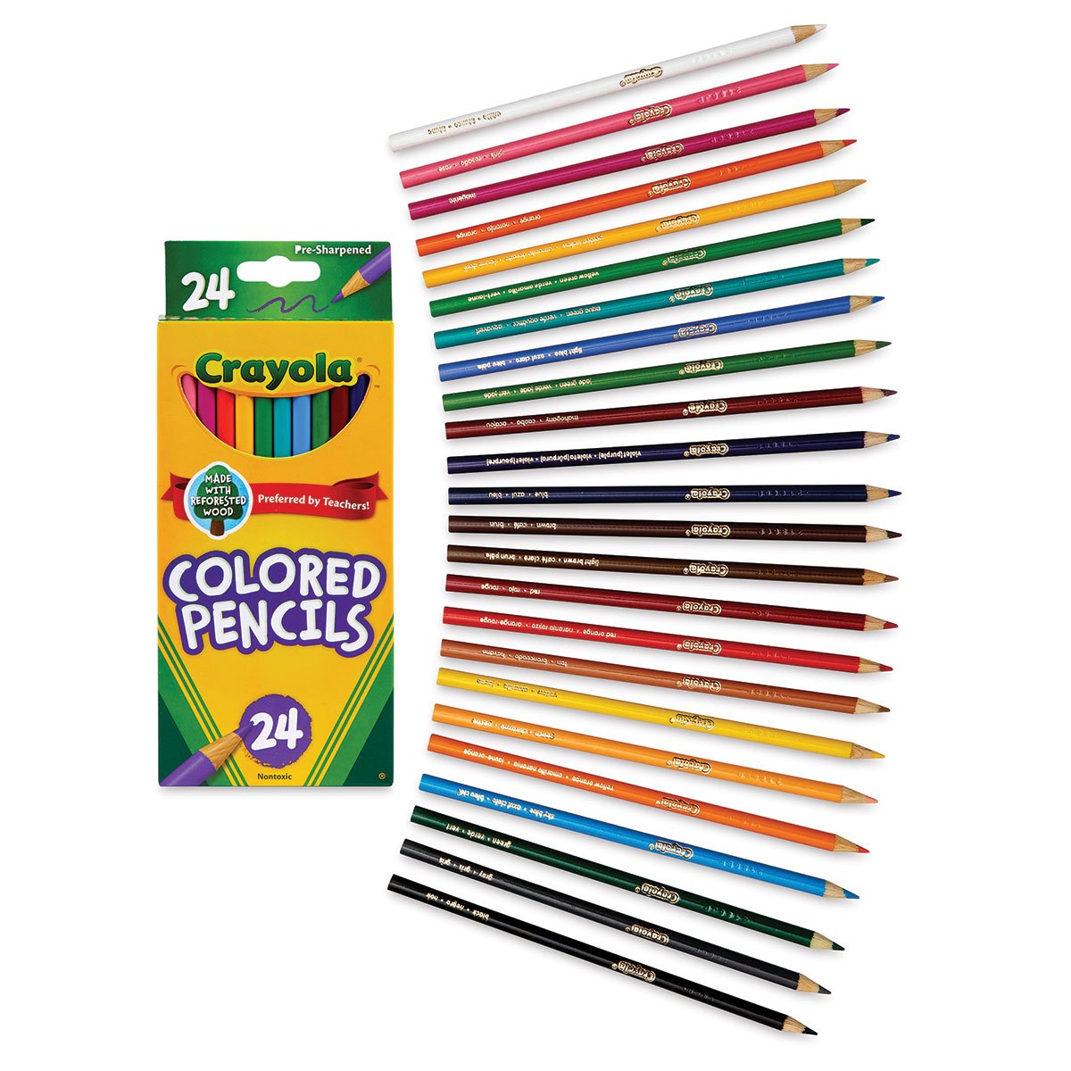 Crayola Colored Pencils - Assorted Colors, Set of 8