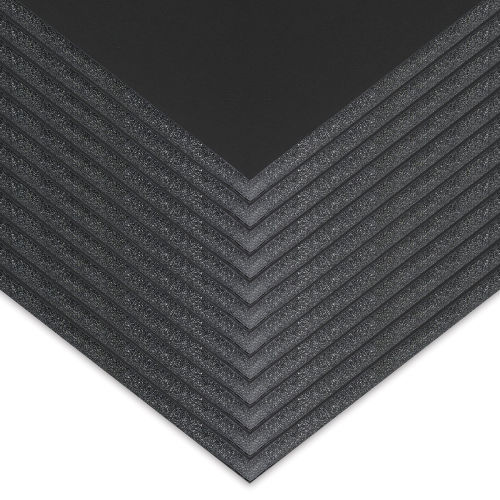 30 x 40 x 1/2 Inch Black Foam Board 25Pk