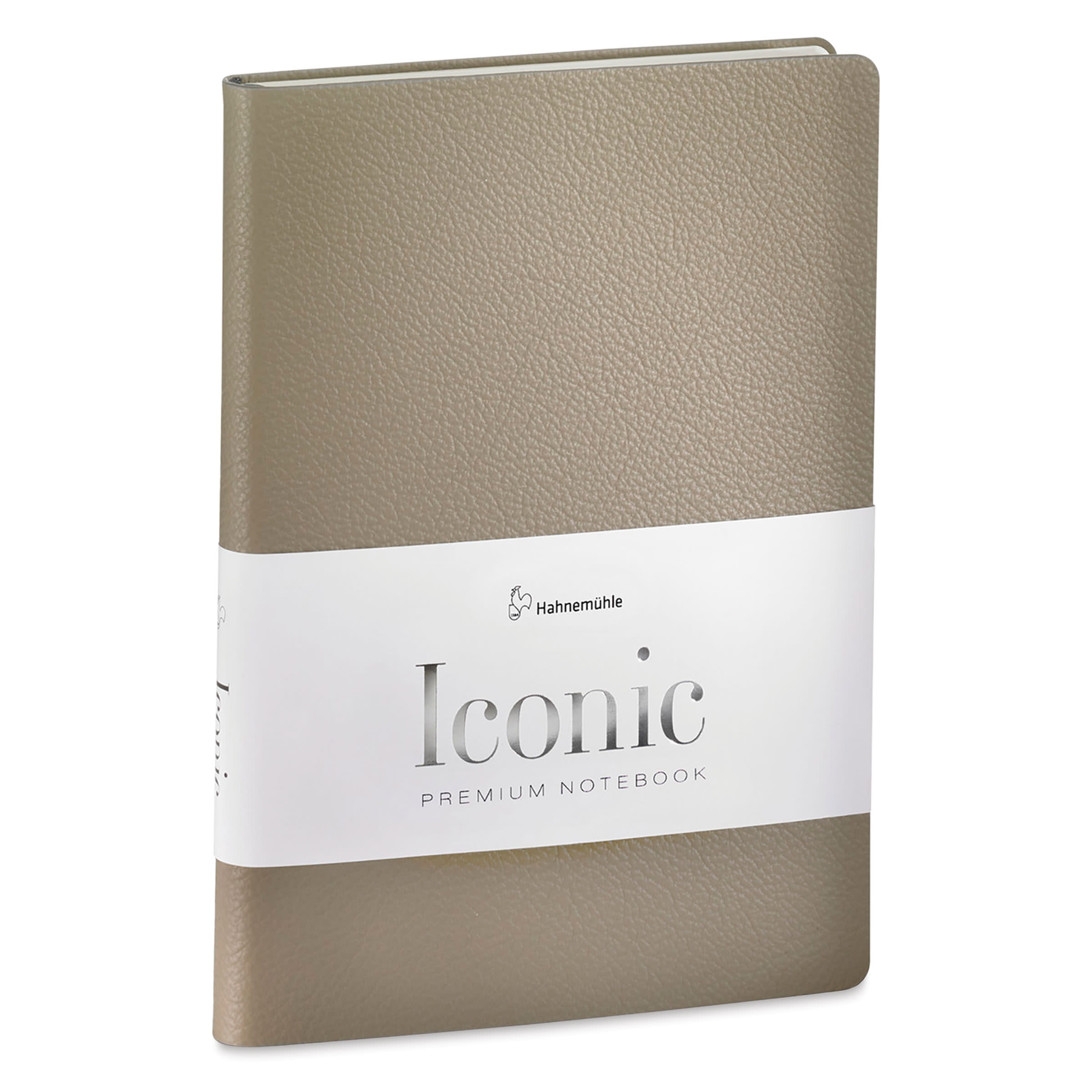 Hahnemuhle Iconic Premium Notebook - Dot Grid, A5, Taupe, 192 Pages, front