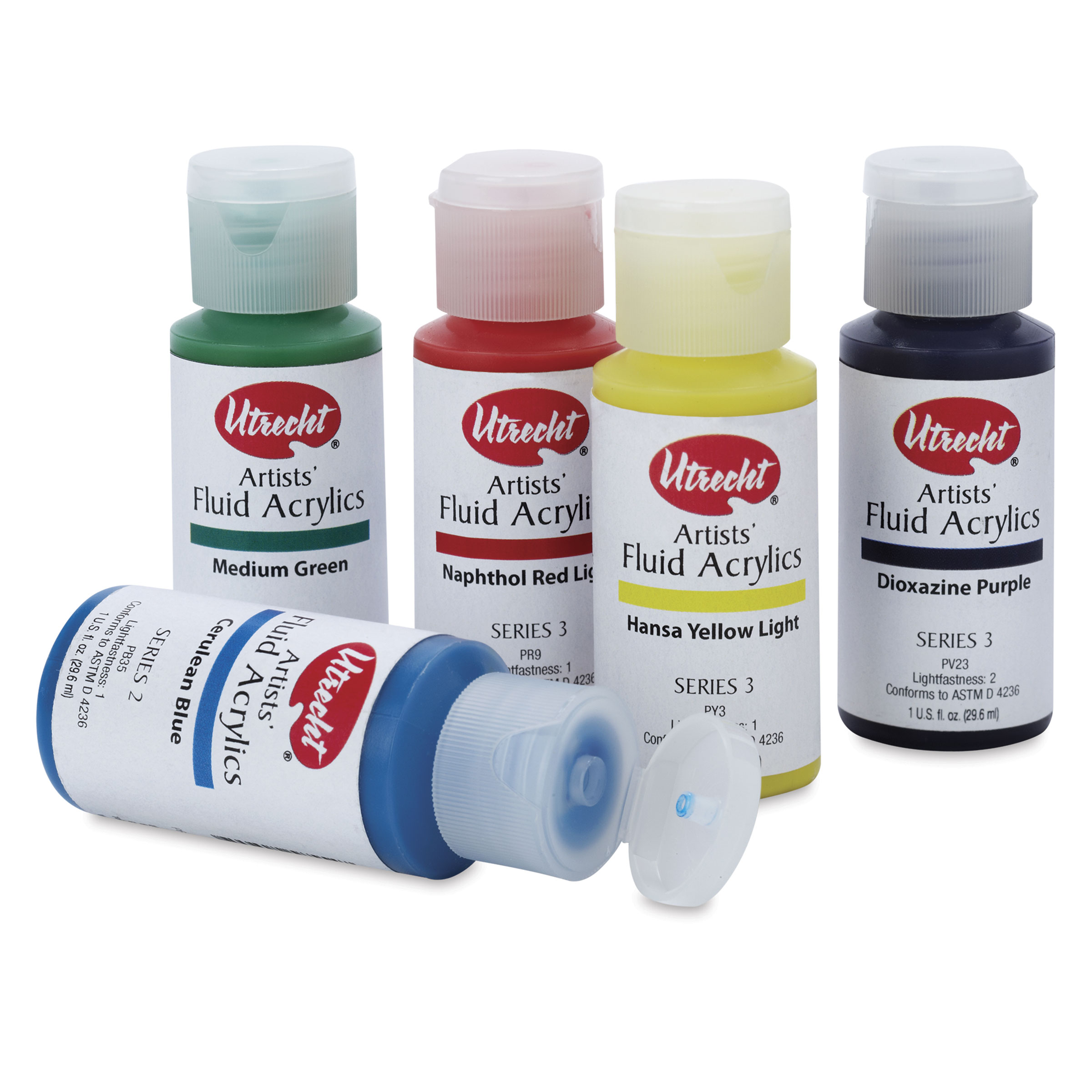 Artists Fluid Acrylic Paints Set