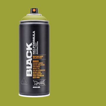 Open in modal - Montana Black Spray Paint - Oasis, 400 ml can with swatch