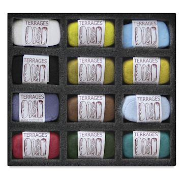 Open in modal - Townsend Terrages Pastel Set of 12 Wolf Kahn Favorites (C) shown in cushioned open box
