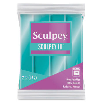 Sculpey III - 2 oz, Teal Pearl