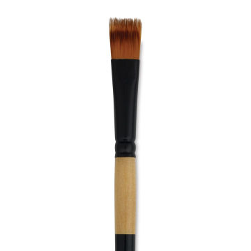Dynasty Black Gold Brush - Tooth, Short Handle, Size 1/2