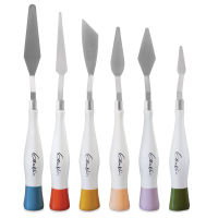 Blick Luna Palette Knife by Rgm - Assorted, Set of 6