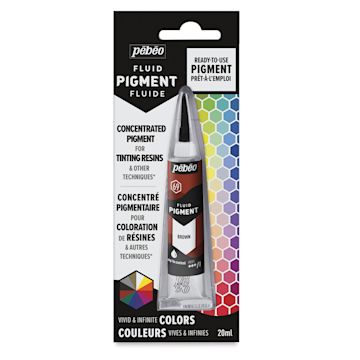 Open in modal - Pebeo Fluid Pigments - Brown, 20 ml, Tube
