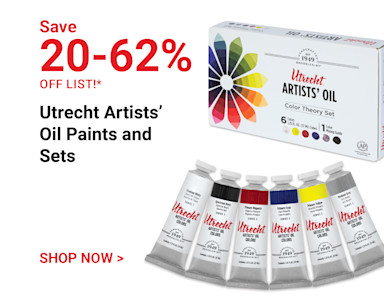 Save 20-62% off list. Utrecht Artists' Oil Paints and Sets. Shop Now.