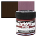 Nicker Poster Colour Paint - Chocolate, 40 ml