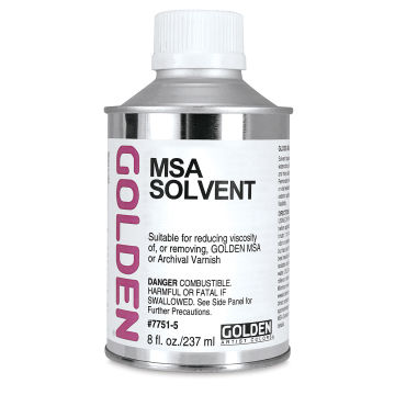 Golden MSA Solvent - 8 oz can