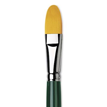 Open in modal - Da Vinci Nova Brush - Filbert, Long Handle, Size 20 close up