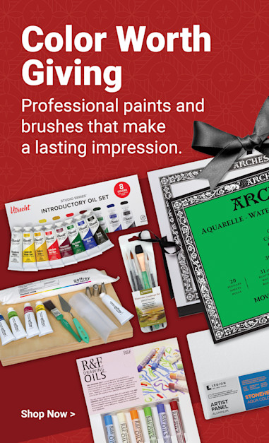Color Worth Giving. Professional paints and brushes that make a lasting impression. Shop Now.