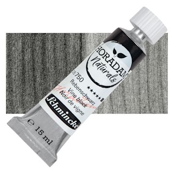 Open in modal - Schmincke Horadam Naturals Watercolor - Vine Black, 15 ml Tube with swatch