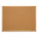 MasterVision Wood Frame Cork Bulletin Board - 18" x 24"