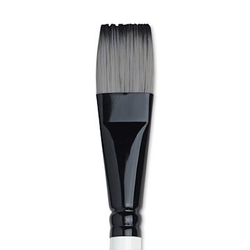 Open in modal - Winsor & Newton Artists’ Acrylic Brush - One Stroke, Short Handle, 3/4"