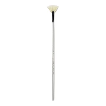 Open in modal - Robert Simmons Simply Simmons Chungking Hog Bristle Brush - Fan, Long Handle, Size 2