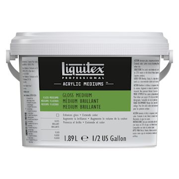 Open in modal - Liquitex Fluids Acrylic Medium - Gloss, 1.89 L
