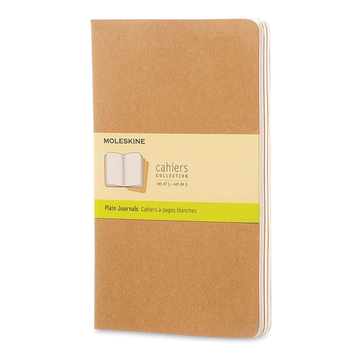  Moleskine Cahier Blank Notebook - 8-1/4 x 5 124985