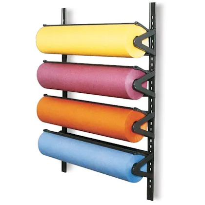 Wall Mounted Paper Roll Racks | BLICK Art Materials