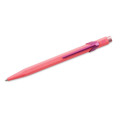Caran D 'Ache Claim Your Style Ballpoint Pens - Angled Pink Pen
