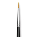 Trekell Synthetic Gold Taklon Brush - Liner, Long Handle, 10/0