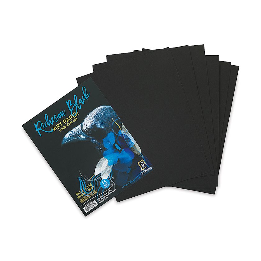 Richeson Black Art Paper Bulk Packs BLICK Art Materials