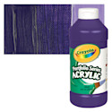 Crayola Portfolio Series Acrylics - Violet, 16 oz Bottle