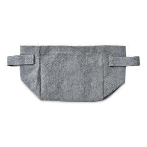 Harvest Import Recycled Canvas Storage Basket - Gray, 7"H x 7"W x 5"D