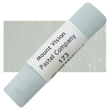 Open in modal - Mount Vision Handmade Pastel - Warm Greenish Gray 173 pastel and swatch