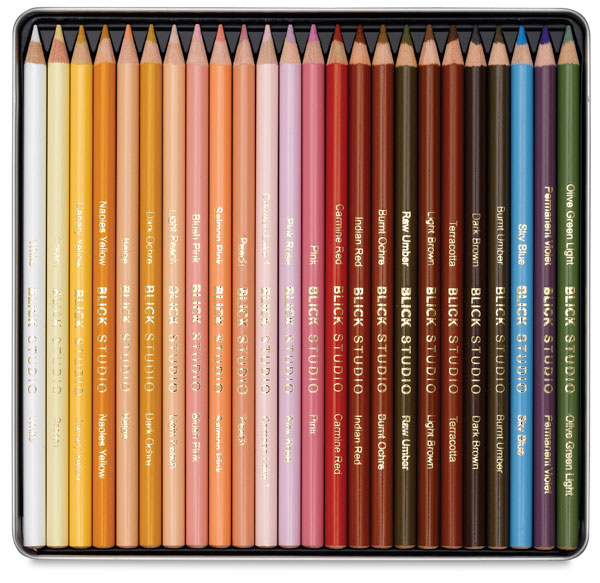 Blick Colored Pencils Chart